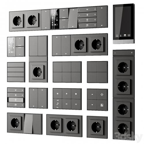 Ekinex sockets and switches