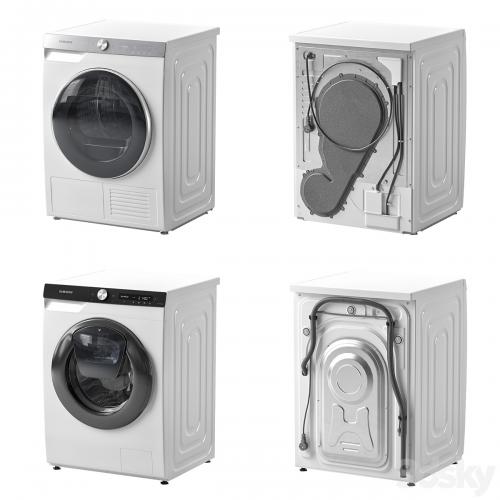 Washing machine and dryer Samsung