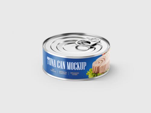 Tuna Tin Can Mockup Set
 - 407031288