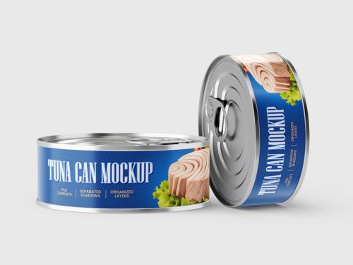 Tuna Tin Can Mockup Set
 - 407031559