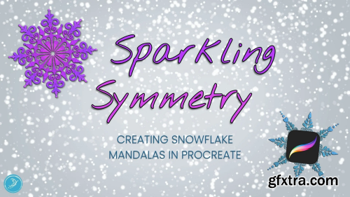 Sparkling Symmetry: Creating Snowflake Mandalas in Procreate