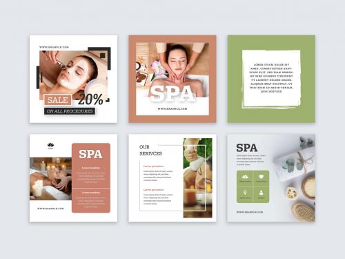 Wellness Social Media Post Layout - 407065858