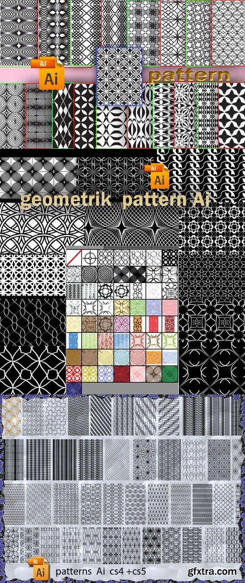 Awesome Patterns Pack for Illustrator