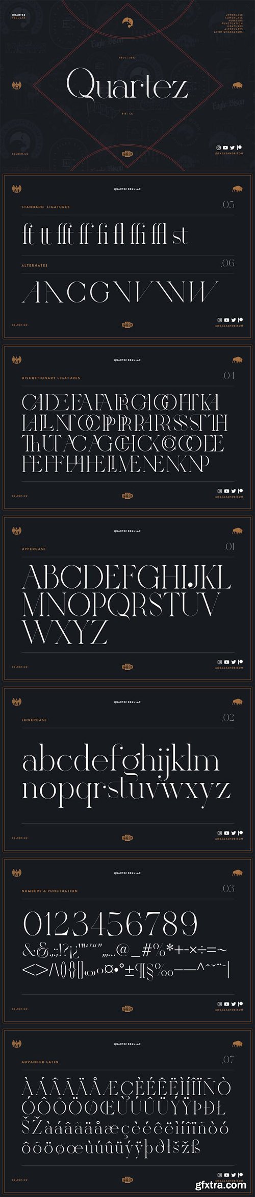 Quartez - Elegant Handcrafted Font