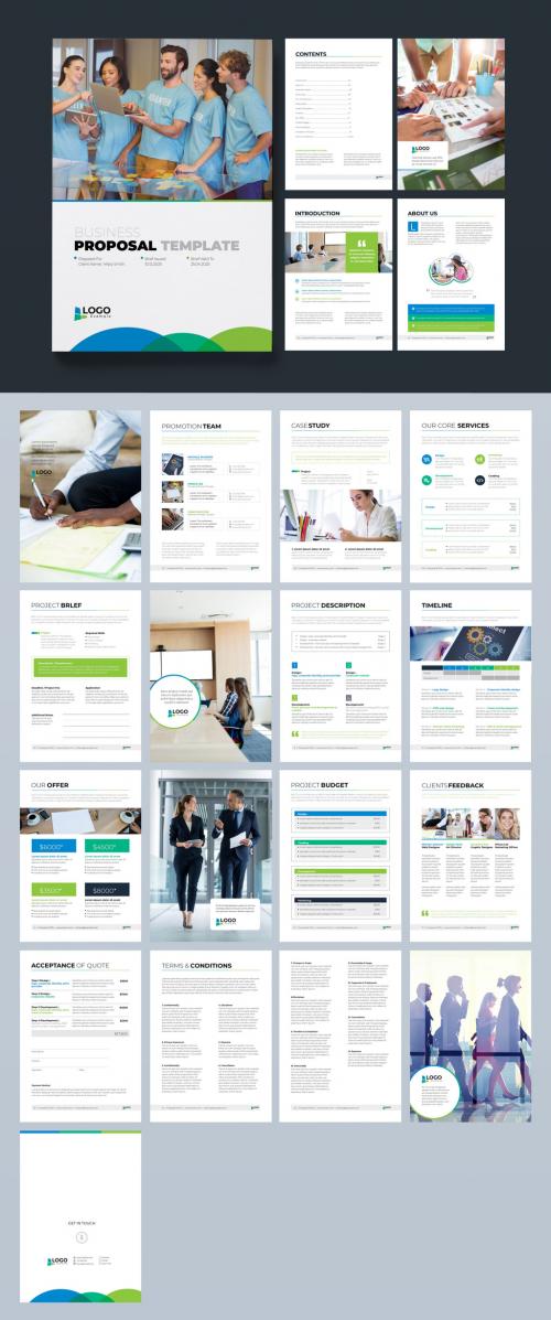 Business Project Proposal Layout - 408381977