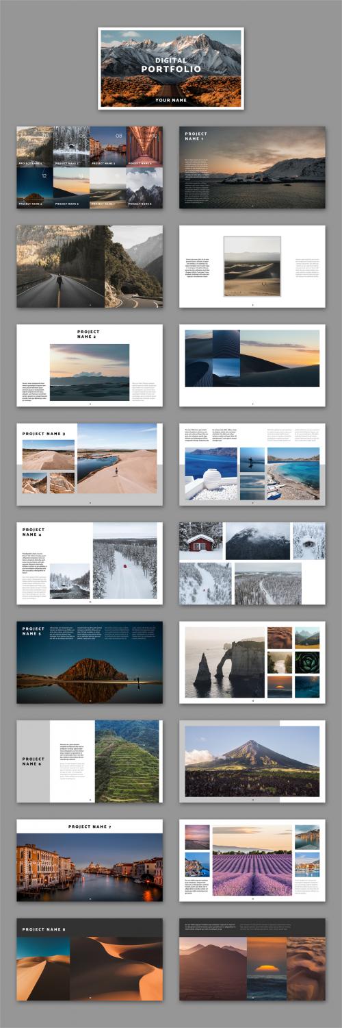 Digital Portfolio Layout - 408606810