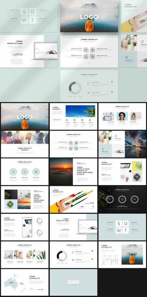 Clean Pro Presentation Layout - 408618522