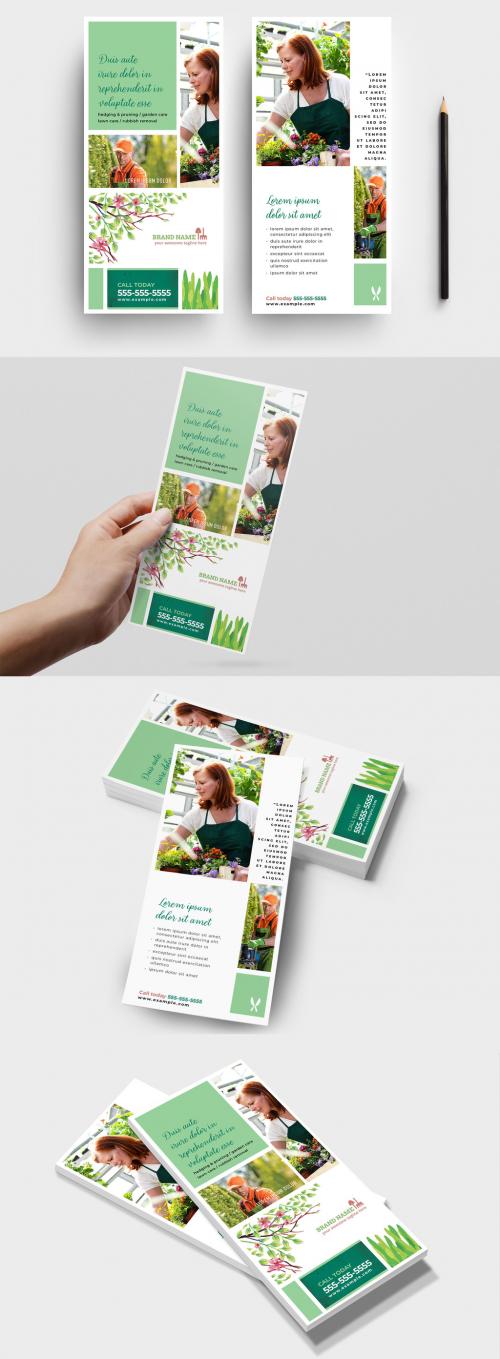 Green Garden Service Flyer Layout - 408839510