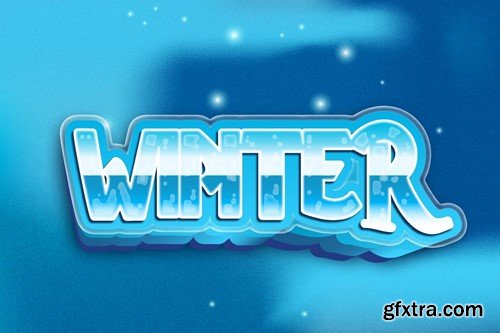 Blue Ice Text Effect 9CB8LQC