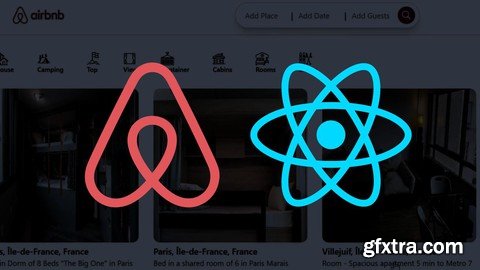 React - The Complete Guide-Airbnb website clone