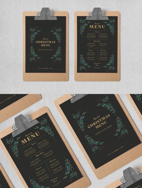 Christmas Food Menu Layouts - 408856998