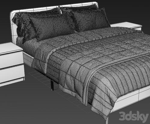 IKEA SLATTUM Double bed