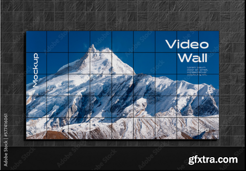 Video Wall Mockup