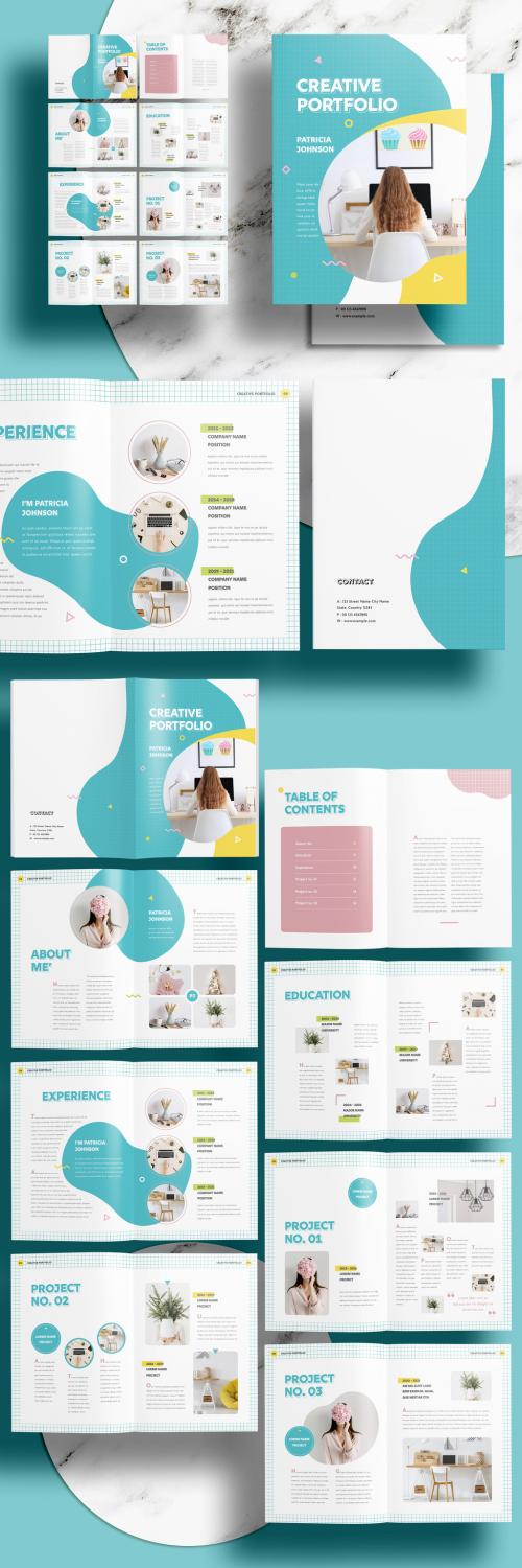 Green Portfolio Layout - 409068302