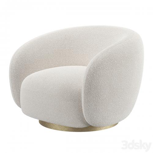 EICHHOLTZ SWIVEL CHAIR BRICE 4K