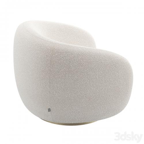 EICHHOLTZ SWIVEL CHAIR BRICE 4K