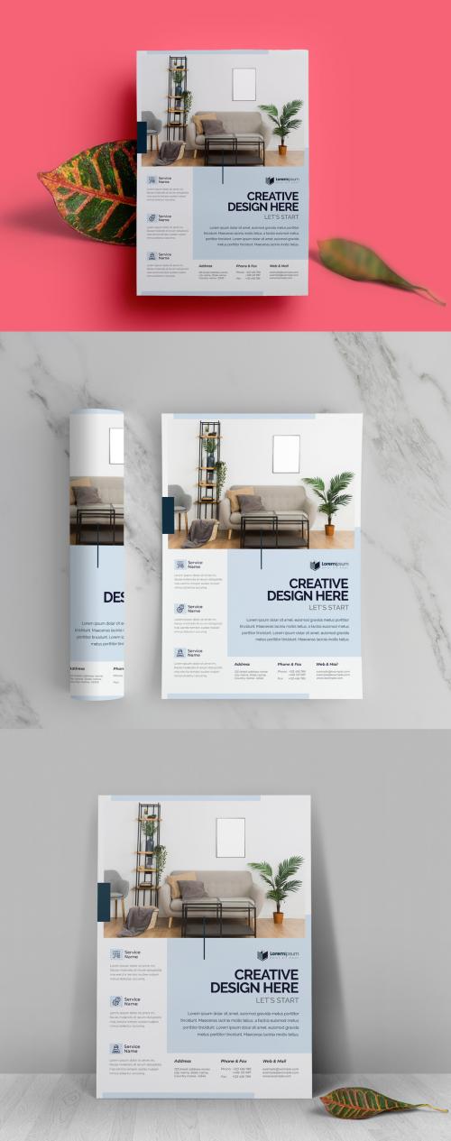 Clean Corporate Flyer Layout - 409116177