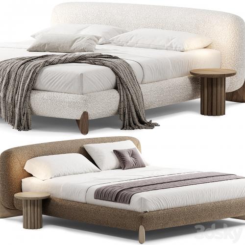 SOFTBAY Double Bed By Porada