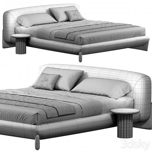 SOFTBAY Double Bed By Porada