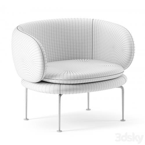 Soave armchair by La Cividina