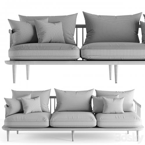 & Tradition - Fly SC12 Sofa by Space Copenhagen