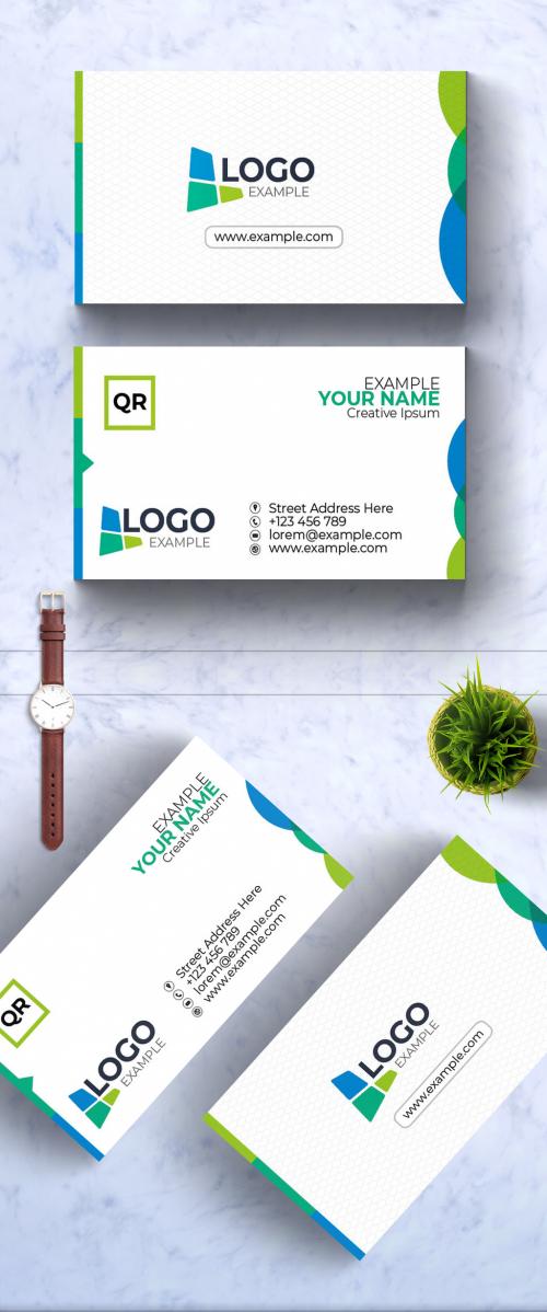 Clean Corporate Business Card - 409920407