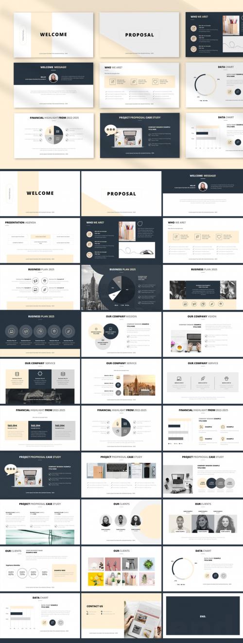 Business Proposal Presentation Layout - 409939473