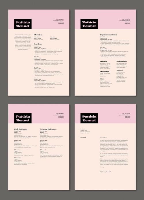 Resume and Cover Letter Layout - 410472749