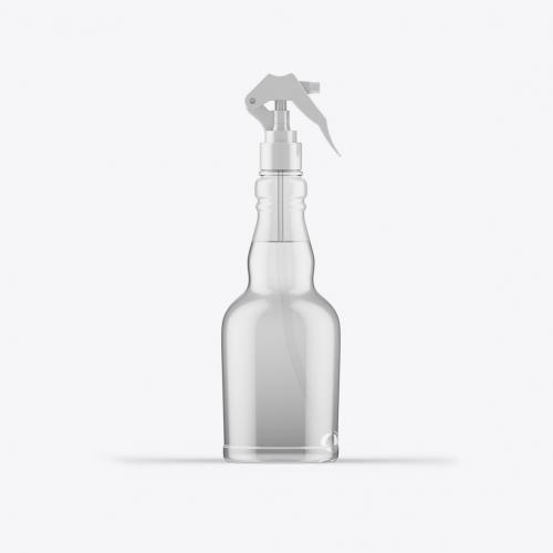 Glass Spray Bottle Mockup