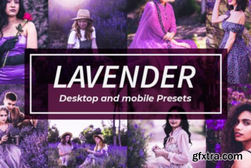 Moody Lavender Lightroom Presets