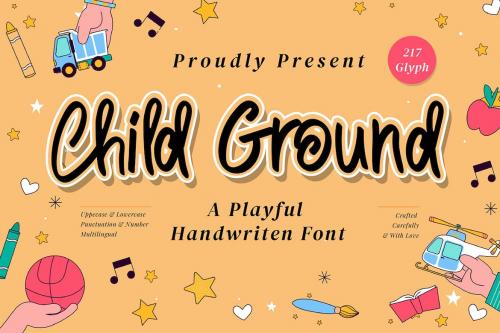 Child Ground - Playfull Fonts