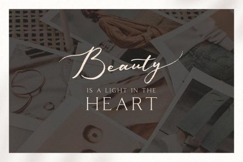 Sophiscated - A Lovely Script Font