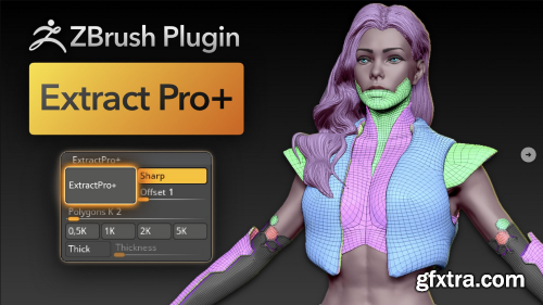 ZBrush Plugin Extract PRO+