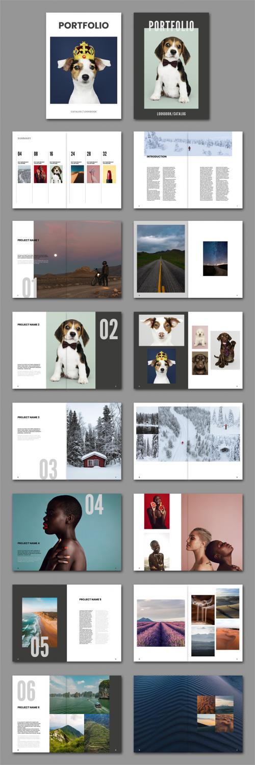 Portfolio or Lookbook Layout - 412308296