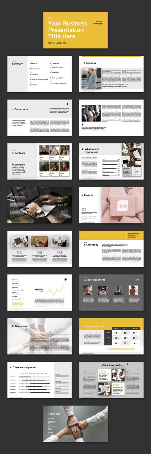 Business Proposal Presentation Layout - 412308317