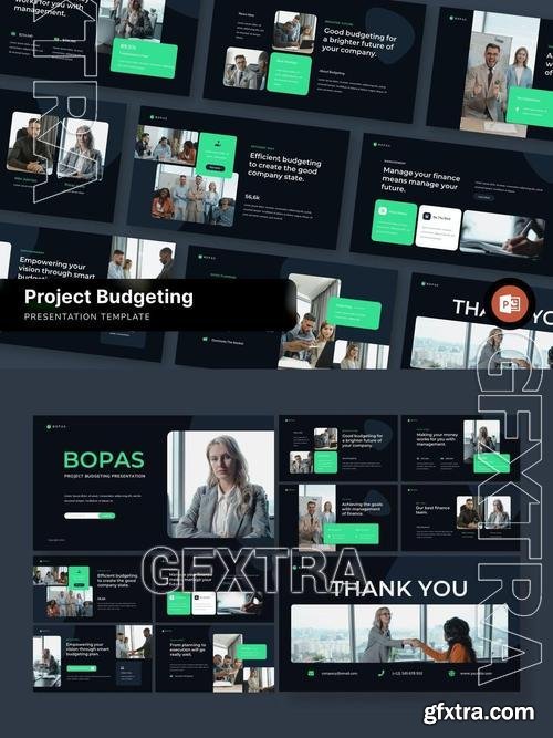 Project Budgeting Presentation Template PowerPoint SXEJ3T4