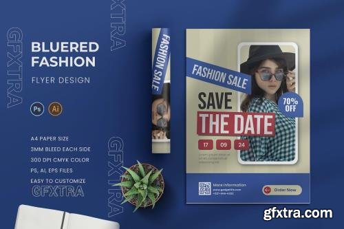 Bluered Fashion Flyer 9SVXWH3