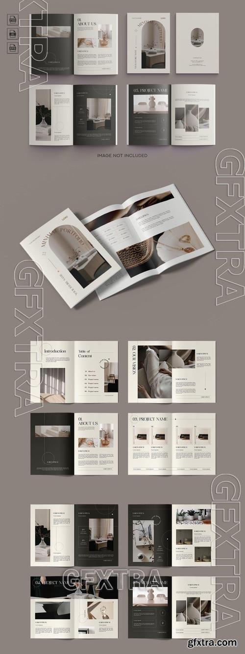 Company Profile | Minimal Portfolio Brochure S4KUZ87