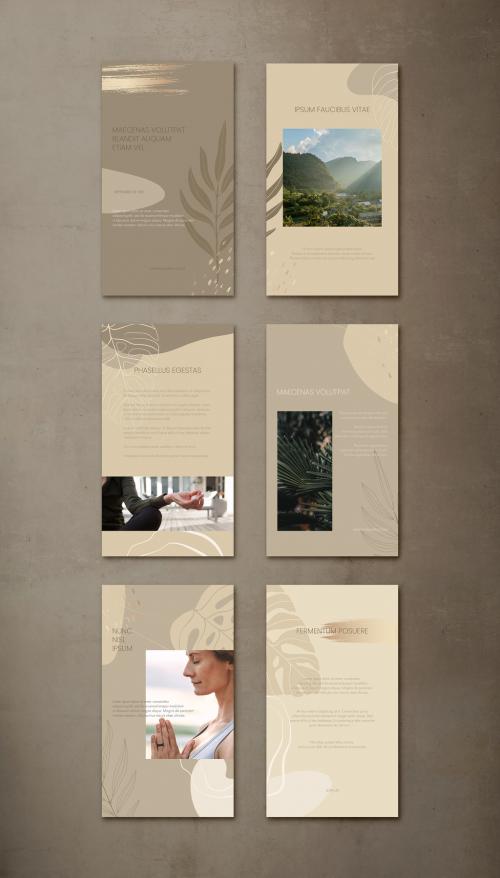 Natural Earth Colors Social Media Story Layout - 412644581