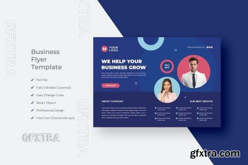 Business Flyer Template Design 6SHXKSJ