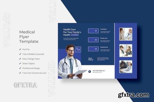 Medical Flyer Template Design UNXUE9G