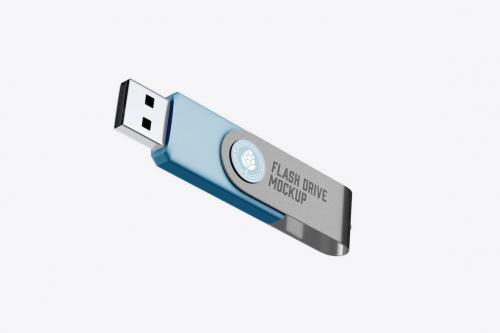 USB Flash Drive Mockup