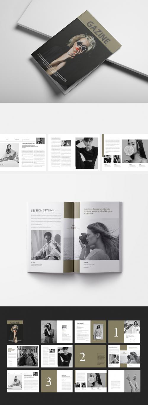 Fashion and Lifestyle Magazine Layout - 414511258