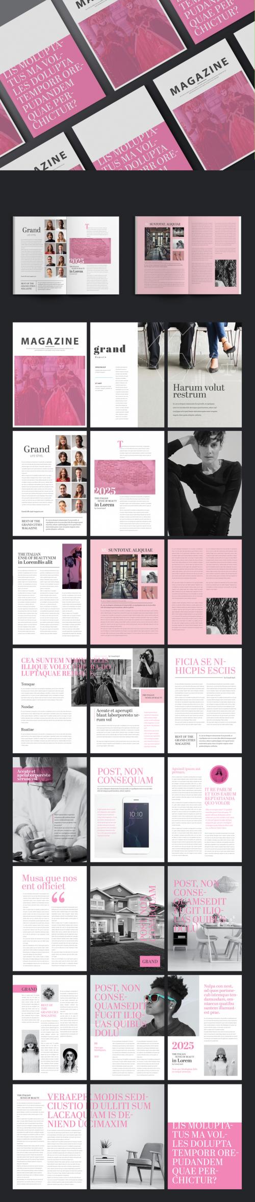 Lifestyle Magazine Layout - 414511310