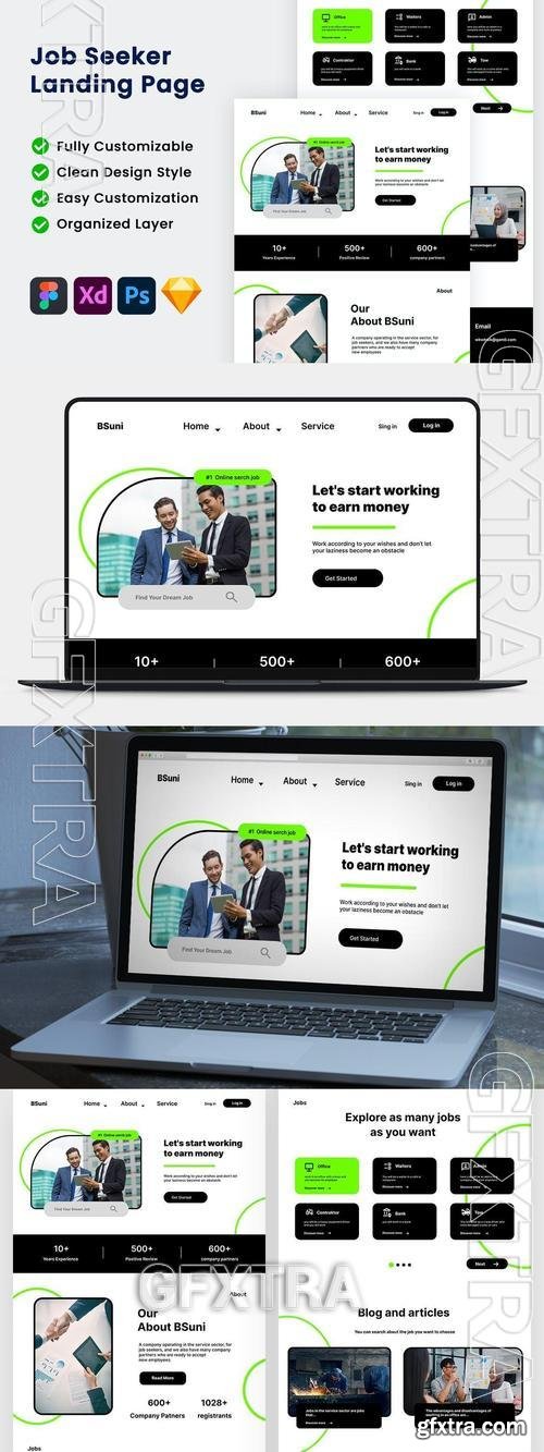 Job Seeker Landing Page AMF9JT3