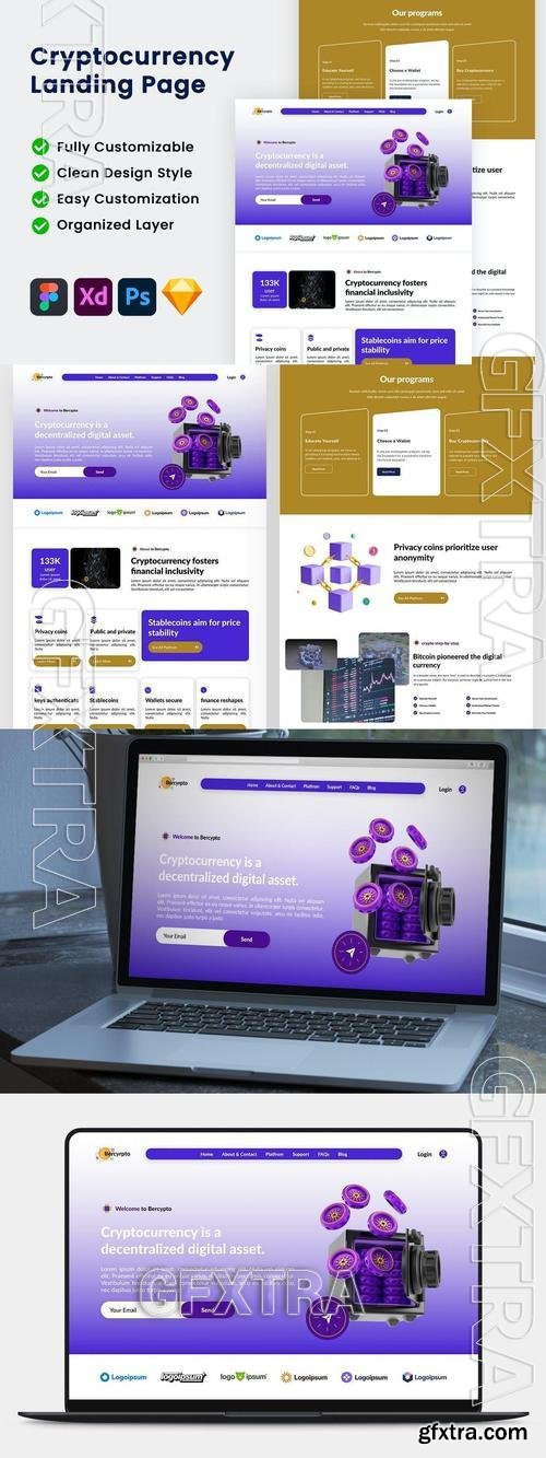 Crypto Landing Page 2T4X46G