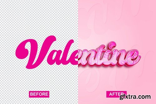 Valentine Text Effect WNUNX2H