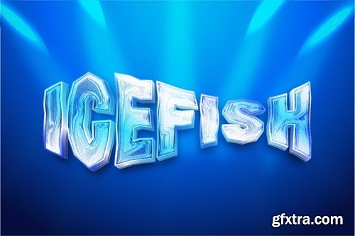 Ice Land Text Effect JGRFAXE