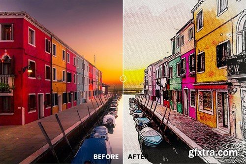 Watercolor Photo Effect 84G6RM9