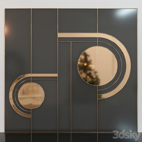 Decorative wall panel set-1